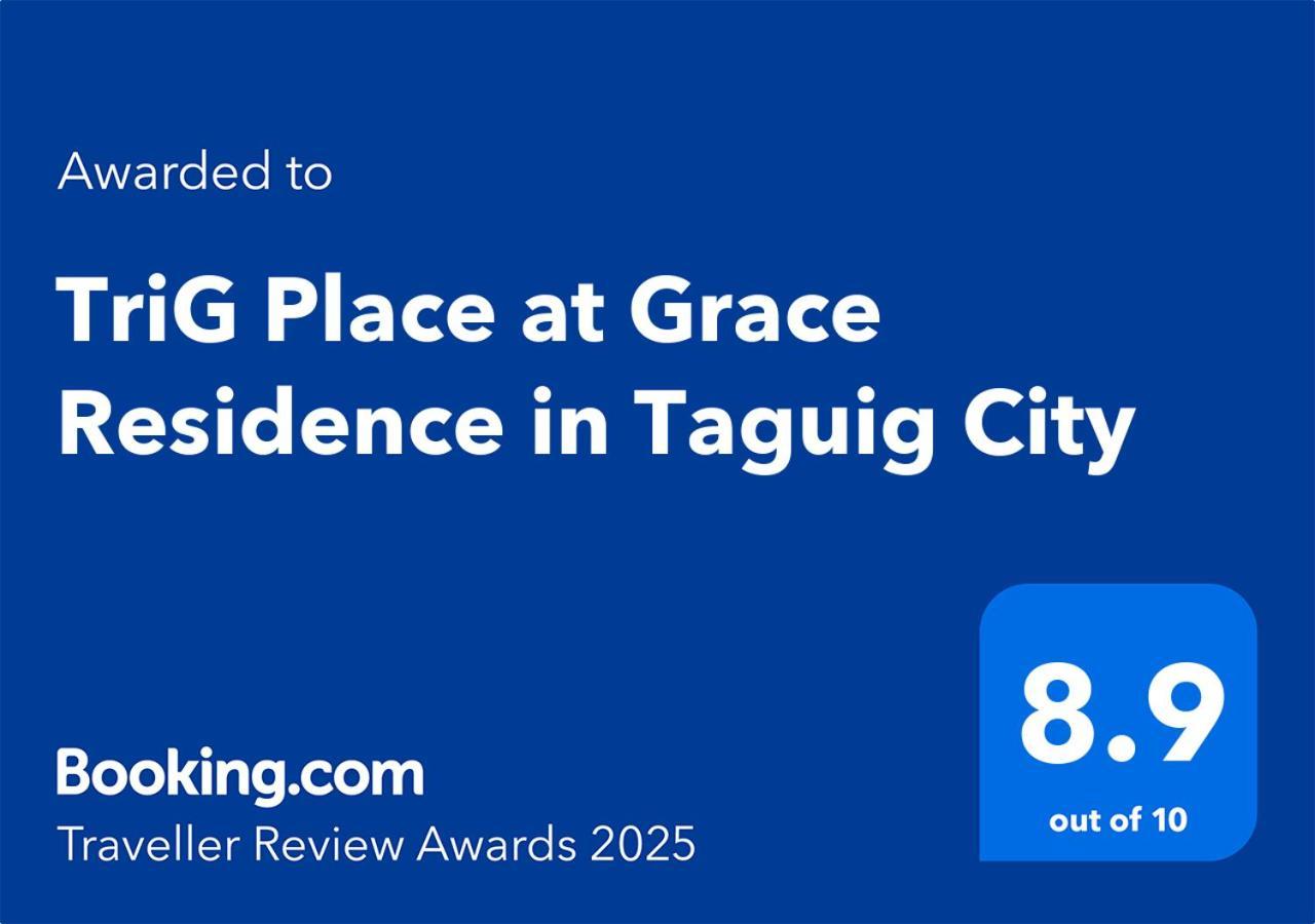 Trig Place At Grace Residence In Taguig City Manila Esterno foto